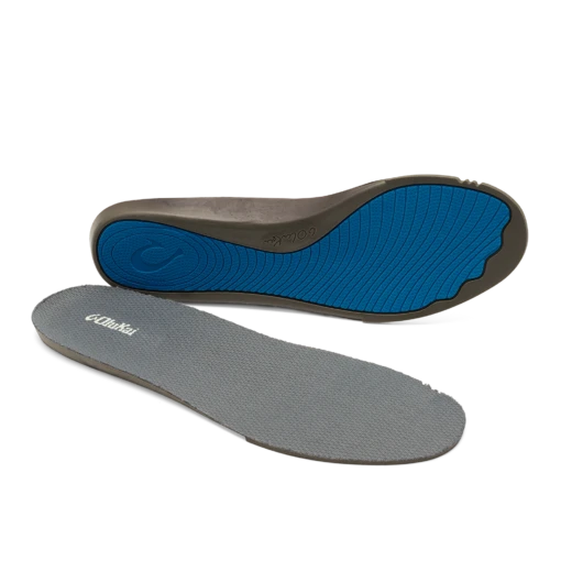 OluKai Women’s Active Insole - Charcoal -OluKai Shop 01113 2626 003 W Athleisure Insole Replacement Charcoal