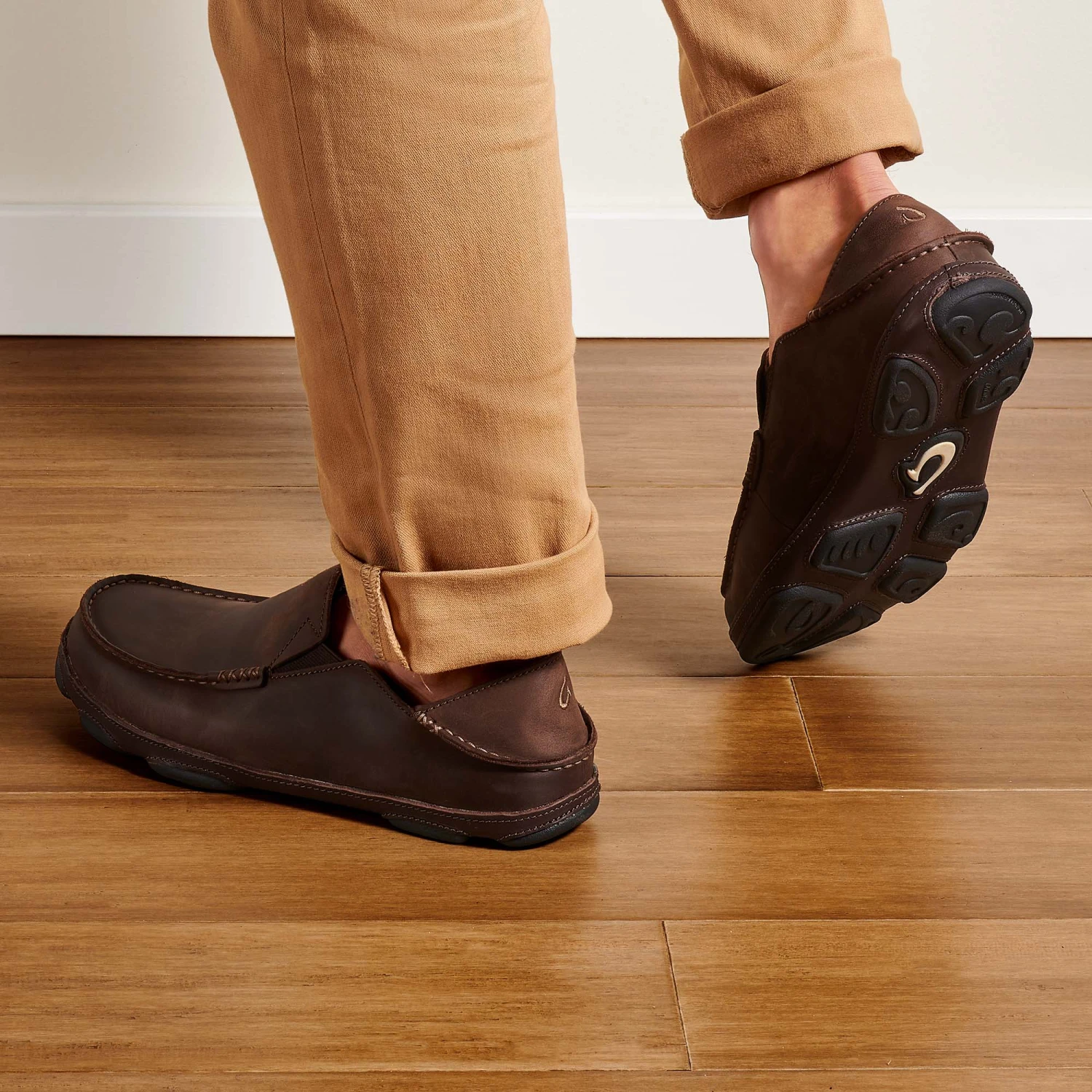 OluKai Moloā - Dark Wood / Dark Java 6 OluKai Moloā - Dark Wood / Dark Java - Image 4