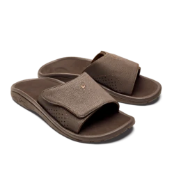 OluKai Nalu Slide - Dark Java -OluKai Shop 10332 4848 003 M NaluSlide DkjDkj