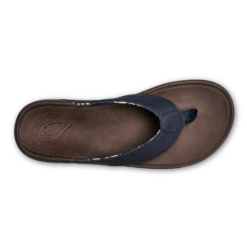 OluKai Tuahine - Trench Blue / Dark Wood -OluKai Shop 10465 DE63 004 M Tuahine TrbDkw