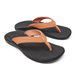 OluKai ‘Ohana - Shell Coral / Black -OluKai Shop 20110 VL40 003 W Ohana ShellCoralBlk