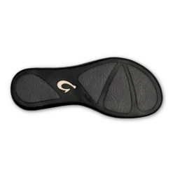 OluKai Ho‘ōpio - Petal Pink Metallic / Black -OluKai Shop 20294 NK40 005 W Hoopio PepmBlk