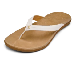 OluKai Honu - Bright White / Golden Sand -OluKai Shop 20436 WBGS AMZ W Honu BrightWhiteGoldenSand