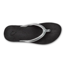 OluKai Puawe - Silver / Black -OluKai Shop 20498 2K40 004 W Puawe SilBlk