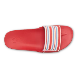OluKai Kīpuni - Lehua Flower / Stripe -OluKai Shop 20508 LFZP 004 W Kipuni Lehua Flower Stripe