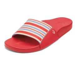 OluKai Kīpuni - Lehua Flower / Stripe -OluKai Shop 20508 LFZP AMZ W Kipuni Lehua Flower Stripe